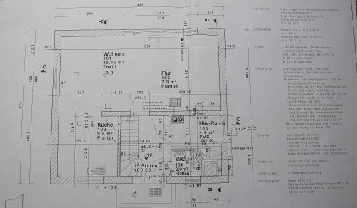 Innenansichten: Grundriss Erdgeschoss